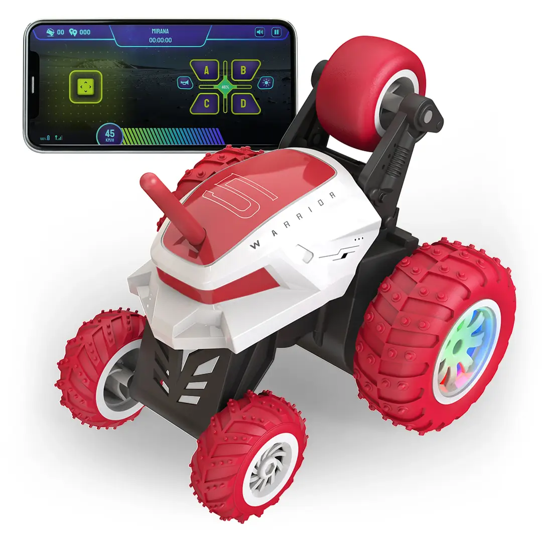 App Control Toy Warrior Stunt RC Car Mirana Toys For Kids.